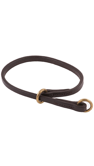 Leather slip clearance collar