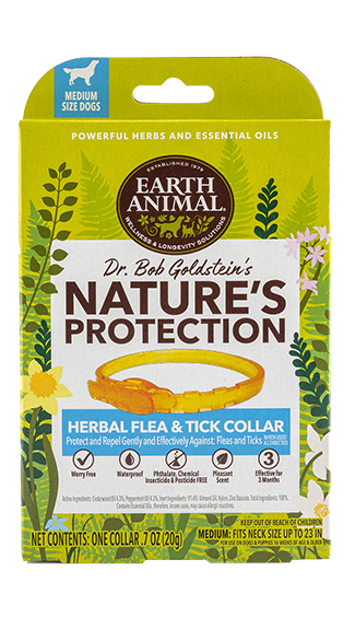 Herbal tick shop collar for dogs