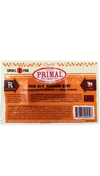 Primal beef best sale marrow bones